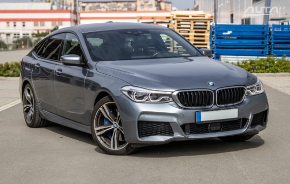 BMW 630D XDrive Gran Turismo M-packet 195kW 2017 šedá