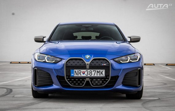 BMW i4 M50, 400 kW, A1, 5d. / AJ NA SPLÁTKY / PROTIÚČET / ZÁRUKA / 2021 modrá