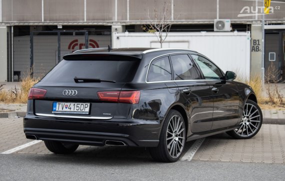 Audi A6 Avant 3.0 TDI quattro S tronic, 160kW (2015) / AJ NA SPLÁTKY / PROTIÚČET / 2015 černá