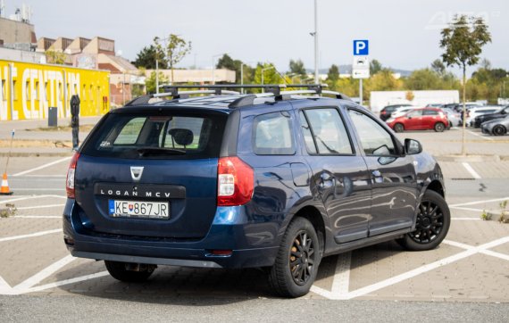 Dacia Logan MCV 0.9 TCe, 66kW (2015) / AJ NA SPLÁTKY / PROTIÚČET / 2015 modrá