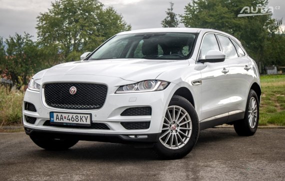 Jaguar F-Pace 2.0D I4 180k AWD A/T, 132 kW, A8 / AJ NA SPLÁTKY / PROTIÚČET / 2020 - hlavní pohled