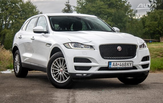 Jaguar F-Pace 2.0D I4 180k AWD A/T, 132 kW, A8 / AJ NA SPLÁTKY / PROTIÚČET / 2020 bílá