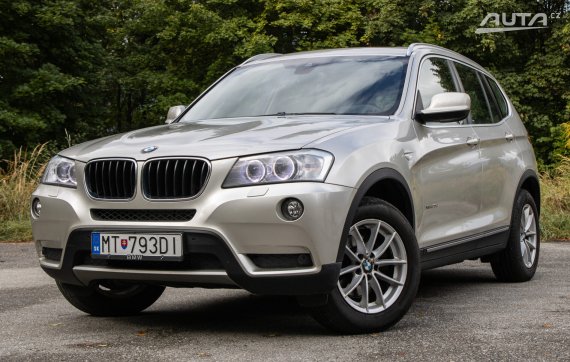 BMW X3 xDrive20d A/T, 135kW (2013) / AJ NA SPLÁTKY / PROTIÚČET / 2013 - hlavní pohled