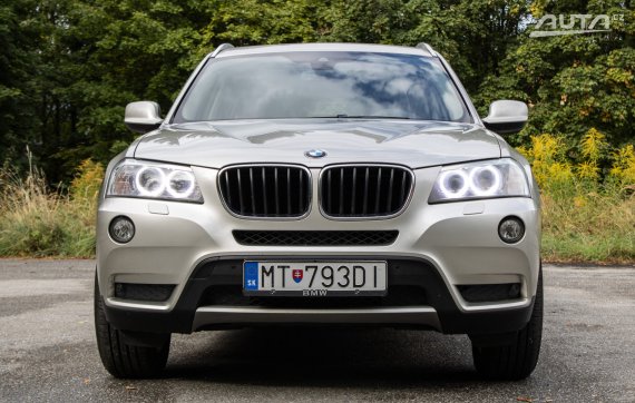 BMW X3 xDrive20d A/T, 135kW (2013) / AJ NA SPLÁTKY / PROTIÚČET / 2013 stříbrná metalíza
