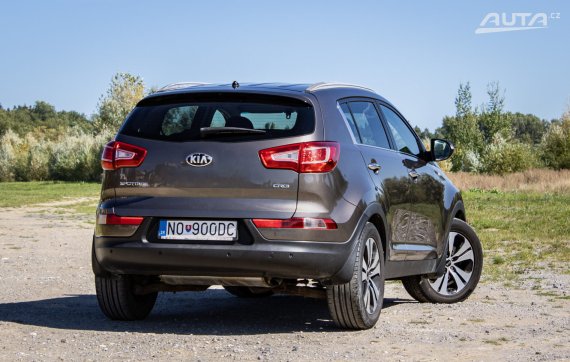 Kia Sportage 1.7 CRDi VGT 2WD, 85 kW, M6 / AJ NA SPLÁTKY / PROTIÚČET / 2013 hnědá