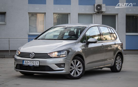 Volkswagen Golf Sportsvan 2.0 TDI BMT DSG, 110kW, A6 / AJ NA SPLÁTKY / PROTIÚČET / 2015 - hlavní pohled
