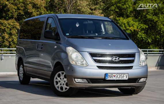 Hyundai H1 H-1 2.5 CRDi VGT Tour GLS, 125 kW, M5, 5d. / AJ NA SPLÁTKY / PROTIÚČET / 2010 modrá