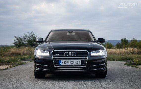 Audi A8 Long 3.0 TDI V6 quattro tiptronic, 190kW (2015) / AJ NA SPLÁTKY / PROTIÚČET / 2015 černá