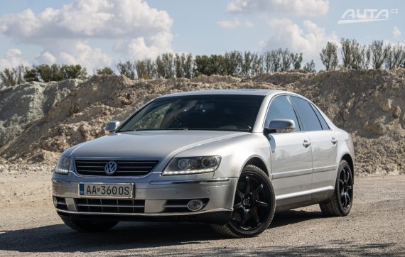 Volkswagen Phaeton 3.0 V6 TDI 4x4 A/T, 176kW (2008) / AJ NA SPLÁTKY / PROTIÚČET / 2008 - hlavní pohled