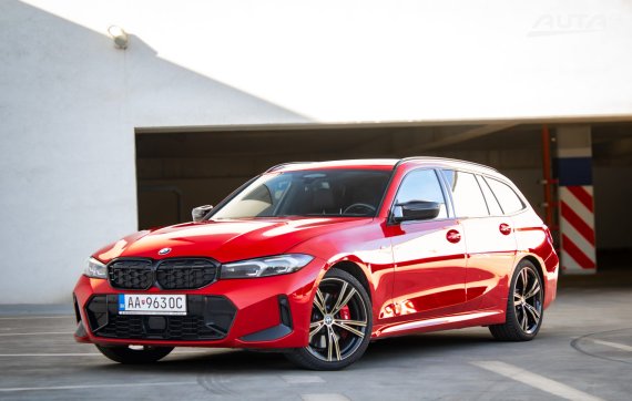 BMW G21 M340i Touring mHEV xDrive A/T 2023 červená