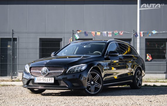 Mercedes-Benz C trieda Kombi 200 d, A/T, 118kW (2020) / AJ NA SPLÁTKY / PROTIÚČET / 2020 - hlavní pohled