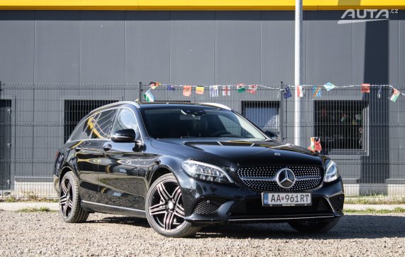 Mercedes-Benz C trieda Kombi 200 d, A/T, 118kW (2020) / AJ NA SPLÁTKY / PROTIÚČET / 2020 černá