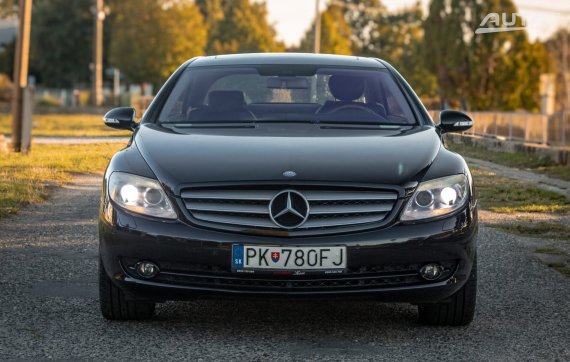 Mercedes-Benz CL 500 AMG A/T, 285kW, A7, 2d. / AJ NA SPLÁTKY / PROTIÚČET / 2007 černá