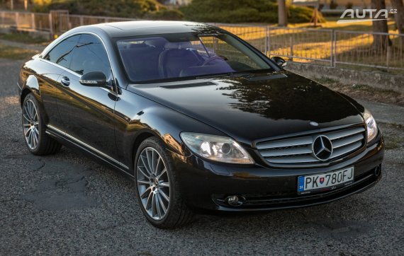 Mercedes-Benz CL 500 AMG A/T, 285kW, A7, 2d. / AJ NA SPLÁTKY / PROTIÚČET / 2007 černá