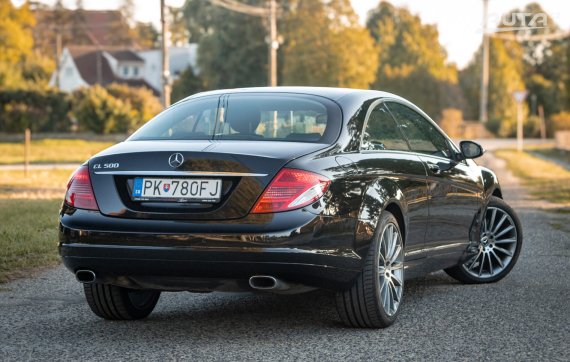 Mercedes-Benz CL 500 AMG A/T, 285kW, A7, 2d. / AJ NA SPLÁTKY / PROTIÚČET / 2007 černá
