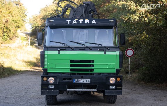 Tatra T-815, 208kW, M5 / AJ NA SPLÁTKY / PROTIÚČET / 1986 zelená