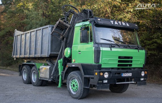 Tatra T-815, 208kW, M5 / AJ NA SPLÁTKY / PROTIÚČET / 1986 zelená