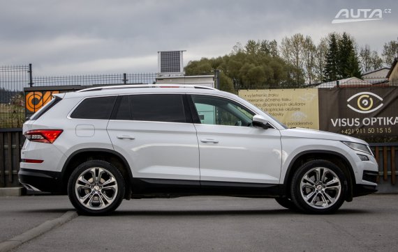Škoda Kodiaq 2.0 TDI SCR 190k Style+ DSG 4x4, 140 kW, A7. / AJ NA SPLÁTKY / PROTIÚČET / 2018 bílá