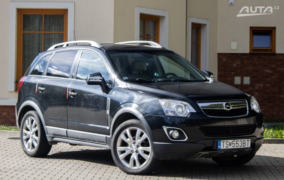 Opel Antara 2.2 CDTI 4x4, 120kW (2013) / AJ NA SPLÁTKY / PROTIÚČET / 2013 černá