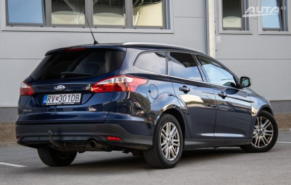 Ford Focus Kombi 2.0 TDCi Titanium A/T, 120 kW (2012) / AJ NA SPLÁTKY / PROTIÚČET / 2012 modrá