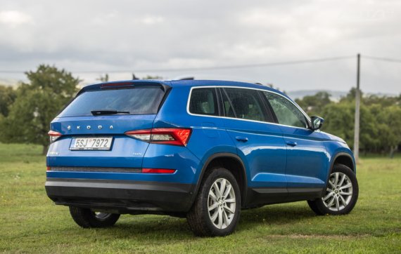 Škoda Kodiaq 147kW 2020 4x4 2020 modrá