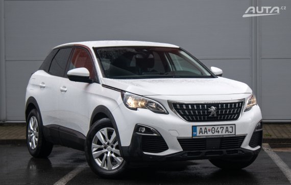 Peugeot 3008 1.2 PureTech Active LPG / 96kW / M6 / ZÁRUKA / AJ NA SPLÁTKY / PROTIÚČET 2018 bílá