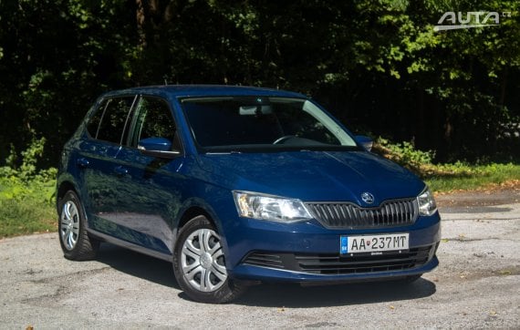 Škoda Fabia 1.4 TDI Active / 66kW / M5 / ZÁRUKA / AJ NA SPLÁTKY / PROTIÚČET 2017 modrá
