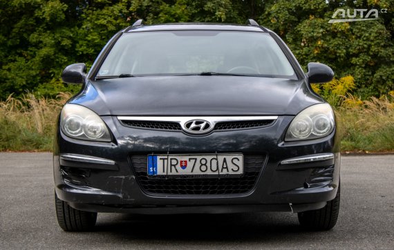 Hyundai i30 CW 1.6i CVVT LPG / 93kW / M5 / AJ NA SPLÁTKY / PROTIÚČET 2009 černá