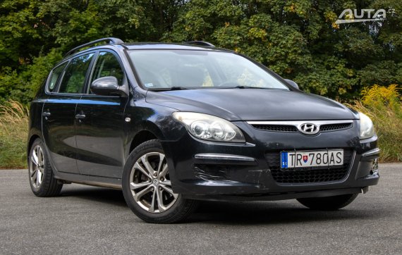 Hyundai i30 CW 1.6i CVVT LPG / 93kW / M5 / AJ NA SPLÁTKY / PROTIÚČET 2009 černá