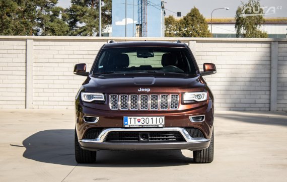 Jeep Grand Cherokee 3.0L V6 TD Summit A/T, 184 kW, A8. / AJ NA SPLÁTKY / PROTIÚČET / 2014 hnědá