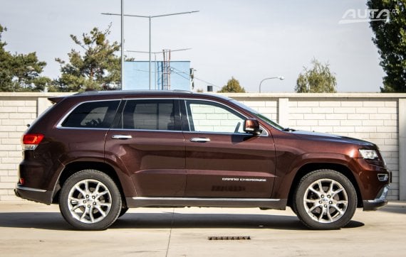 Jeep Grand Cherokee 3.0L V6 TD Summit A/T, 184 kW, A8. / AJ NA SPLÁTKY / PROTIÚČET / 2014 hnědá