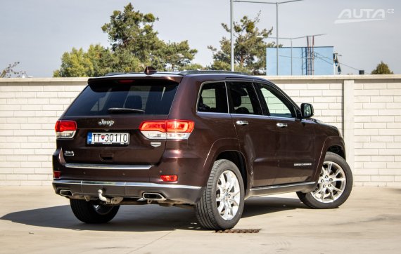Jeep Grand Cherokee 3.0L V6 TD Summit A/T, 184 kW, A8. / AJ NA SPLÁTKY / PROTIÚČET / 2014 hnědá
