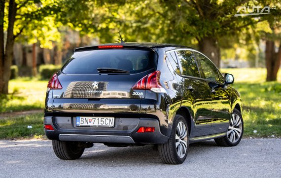 Peugeot 3008 2.0 BlueHDi Allure 110kW MT/6 2016 / AJ NA SPLÁTKY / PROTIÚČET 2016 černá