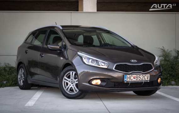 Kia Ceed SW 1.6 GDI, 99 kW, M6, 5d. / AJ NA SPLÁTKY / PROTIÚČET / 2013 hnědá