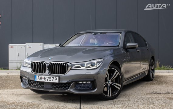 BMW Rad 7 740d xDrive A/T, 235kW (2016) / AJ NA SPLÁTKY / PROTIÚČET / 2016 šedá
