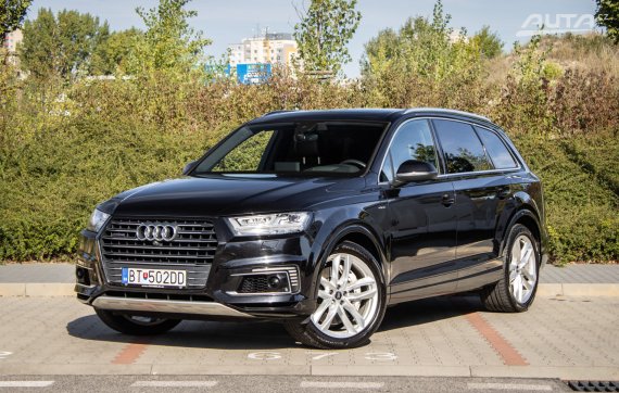 Audi Q7 e-tron 3.0 TDI quattro tiptronic 8-st., 190 kW / AJ NA SPLÁTKY / PROTIÚČET / 2017 - hlavní pohled