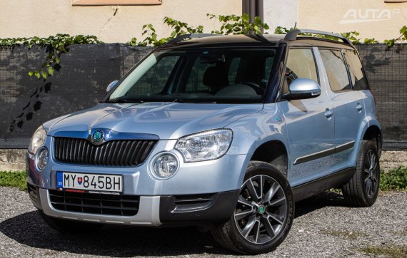 Škoda Yeti 1.2 TSI DSG, 77kW (2012) / AJ NA SPLÁTKY / PROTIÚČET / 2012 modrá
