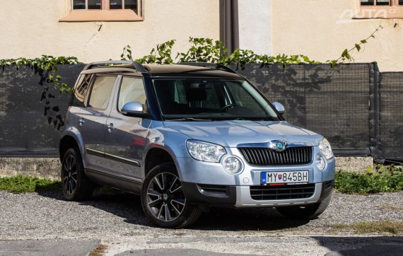 Škoda Yeti 1.2 TSI DSG, 77kW (2012) / AJ NA SPLÁTKY / PROTIÚČET / 2012 modrá