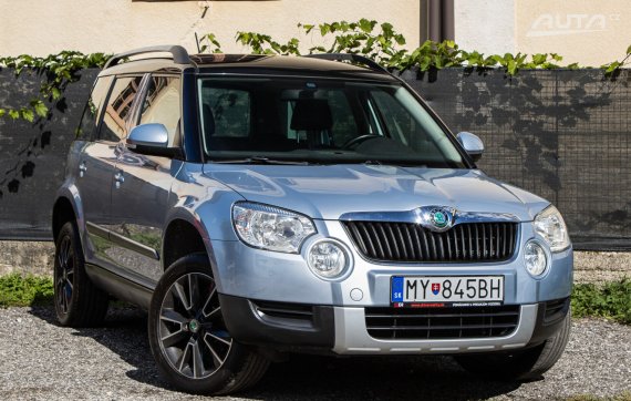 Škoda Yeti 1.2 TSI DSG, 77kW (2012) / AJ NA SPLÁTKY / PROTIÚČET / 2012 modrá