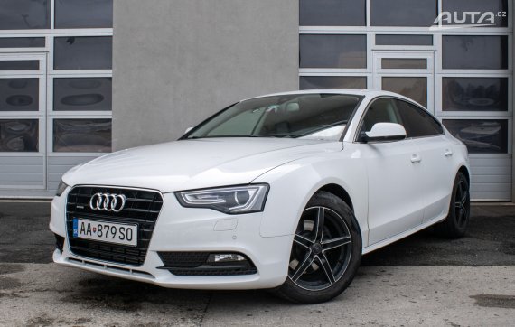 Audi A5 Sportback 2.0 TDI Quattro S tronic / 130kW / A7 / ZÁRUKA / AJ NA SPLÁTKY / PROTIÚČET 2013 - hlavní pohled
