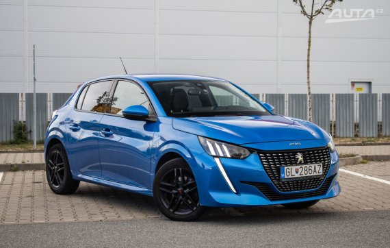 Peugeot 208 1.2 PureTech, 74kW (2020) / AJ NA SPLÁTKY / PROTIÚČET / 2020 modrá