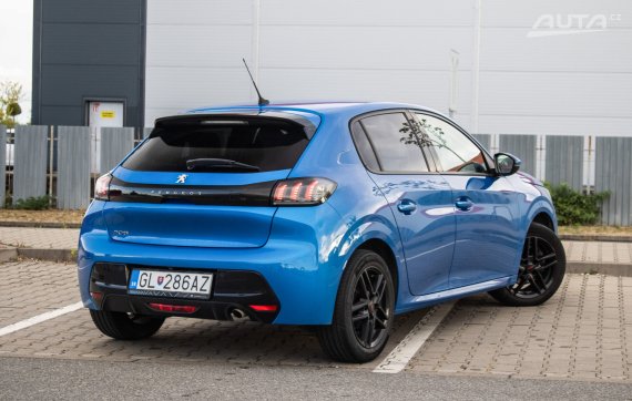 Peugeot 208 1.2 PureTech, 74kW (2020) / AJ NA SPLÁTKY / PROTIÚČET / 2020 modrá