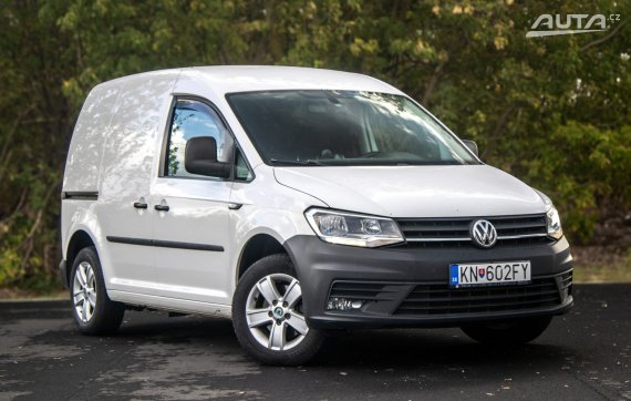 Volkswagen Caddy Dodávka 2017 75kW MT/5 / AJ NA SPLÁTKY / PROTIÚČET 2017 bílá