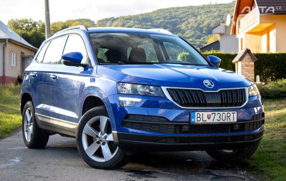 Škoda Karoq 2.0 TDI Ambition 4x4 / 110kW / M6 / ZÁRUKA / AJ NA SPLÁTKY / PROTIÚČET 2018 modrá