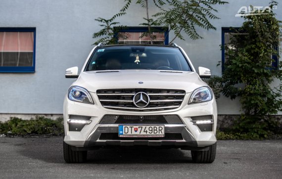 Mercedes-Benz ML 250 BLUETEC 4MATIC 150kW AT/7 / AJ NA SPLÁTKY / PROTIÚČET 2014 bílá