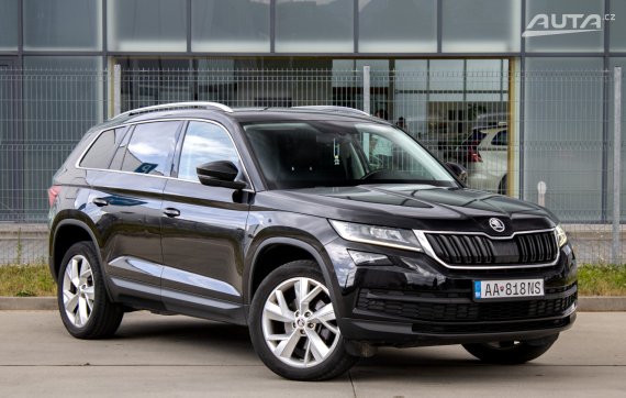 Škoda Kodiaq 2.0 TDI Style DSG 4x4 / 7miest / 110kW / A7 / ZÁRUKA / AJ NA SPLÁTKY / PROTIÚČET 2019 černá
