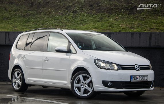 Volkswagen Touran 2.0 TDI DSG, 103kW (2012) / AJ NA SPLÁTKY / PROTIÚČET / 2012 bílá