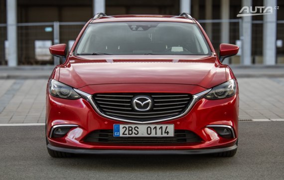 Mazda 6 Revolution 2015 150kW 2015 červená