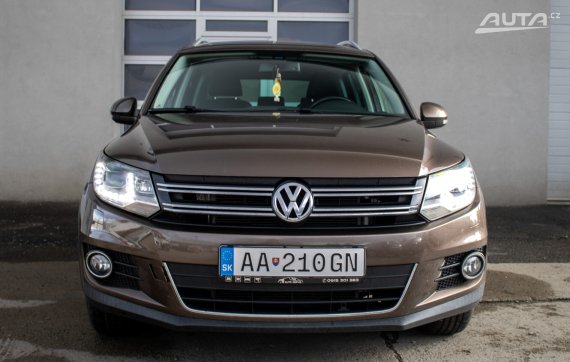 Volkswagen Tiguan 1.4 TSI 4-Motion Sport &amp; Style / 118kW / M6 / ZÁRUKA / AJ NA SPLÁTKY / PROTIÚČET 2013 hnědá