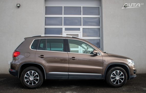 Volkswagen Tiguan 1.4 TSI 4-Motion Sport &amp; Style / 118kW / M6 / ZÁRUKA / AJ NA SPLÁTKY / PROTIÚČET 2013 hnědá